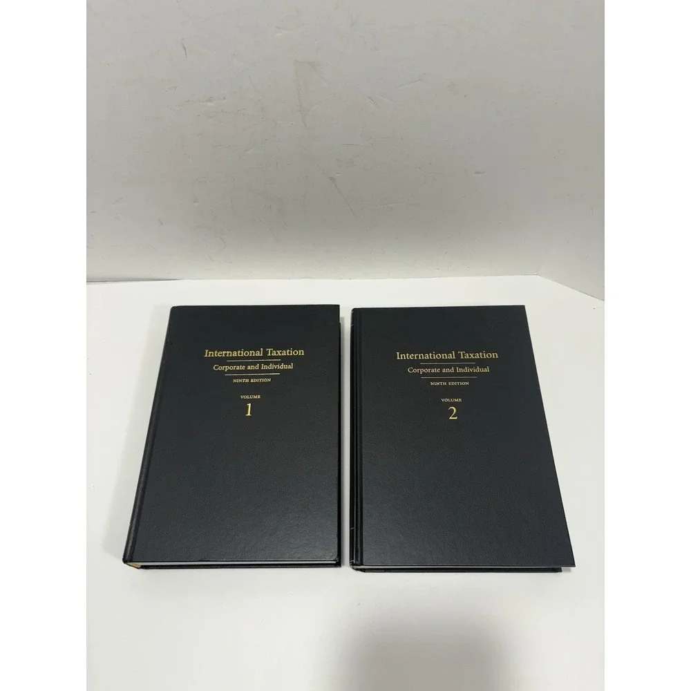 International Taxation Corporate Individual 9th Ed Carolina Pres Vol 1 & 2 Books
